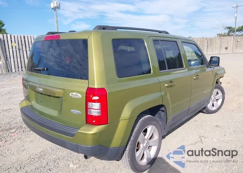 2012 Jeep Patriot Latitude из США, поврежденный, VIN 1C4NJRFB0CD608680